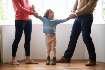 family holding hands